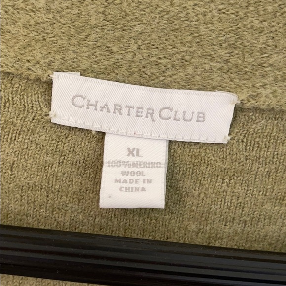 Wool green sweater - Picture 2 of 3